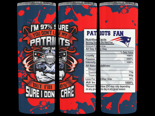 New England Fan Tumbler