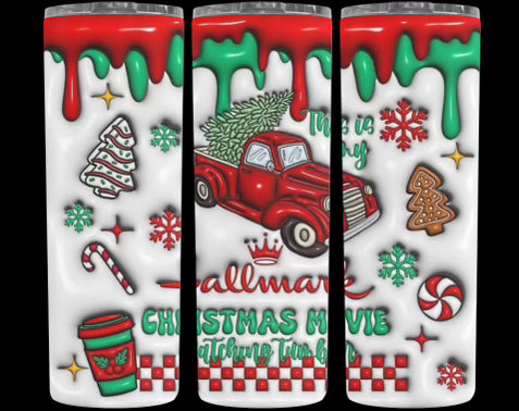 Hallmark Christmas Movie Tumbler