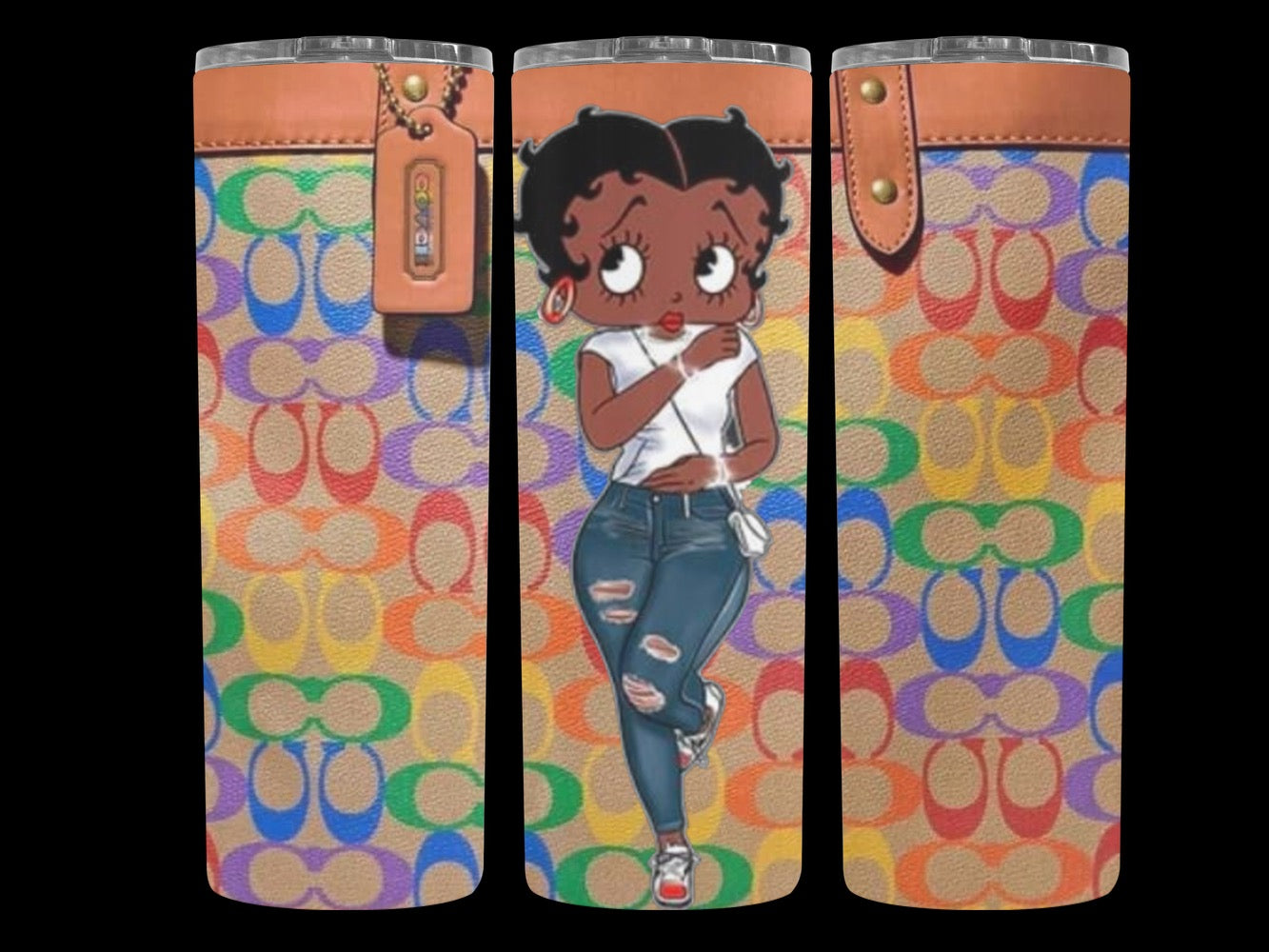 Black Betty Boop CC Tumbler