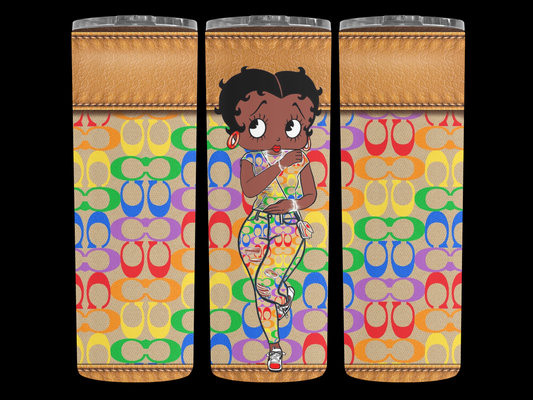 Betty Boop Colorful CC Tumbler